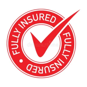 red tick fully insured icon red tick fully insured icon 158326224
